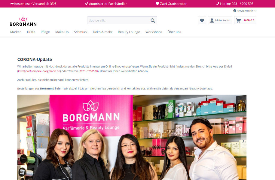 Parfümerie Borgmann Dortmund