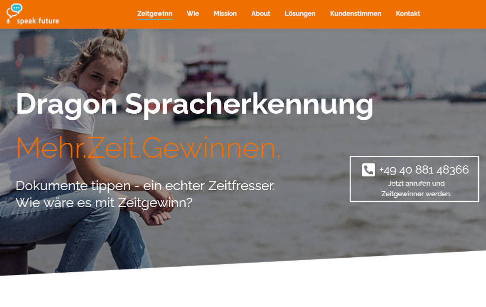 sprache-erkennen.de WordPress CMS